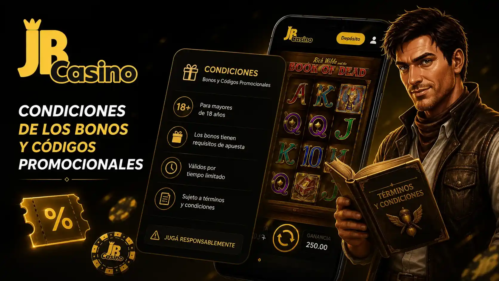 Condiciones de los bonos y códigos promocionales